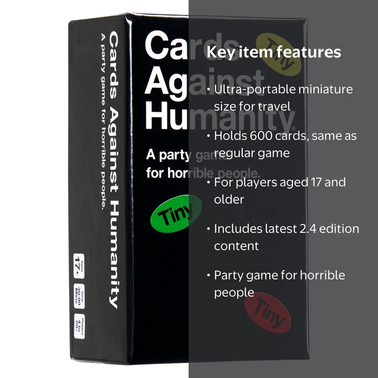 cards against humanity limited edition Humanity: Ultimate Expansion • Case with Cards that would be too much glowing For 100 years, Cards Against