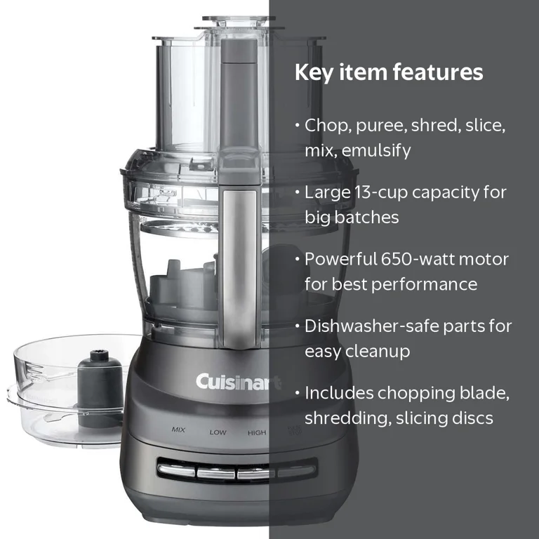 Cuisinart 13-Cup Multifunctional Food Processor | Complete Cooking