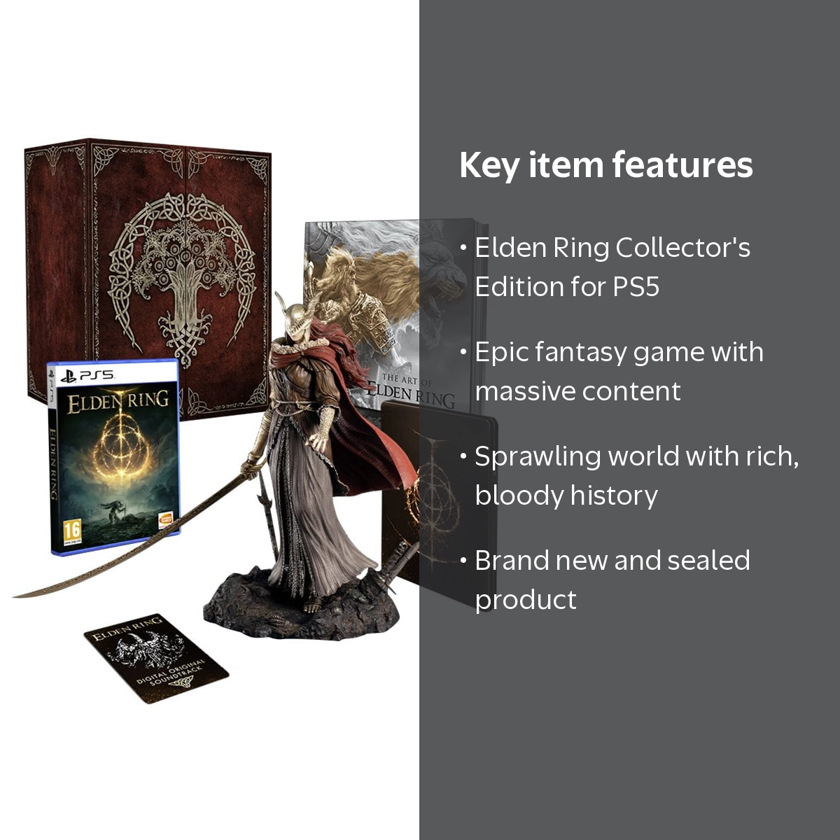 Bandai Namco, Elden Ring Collector's Edition, PlayStation 5