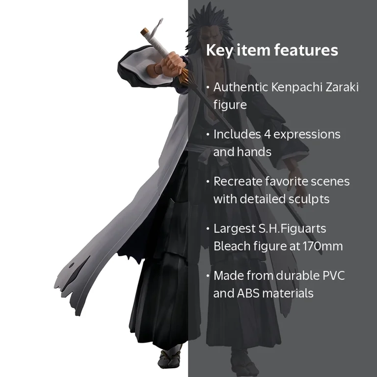 BANDAI HOBBY Tamashii Nations Bleach Thousand Year Blood War S.H.