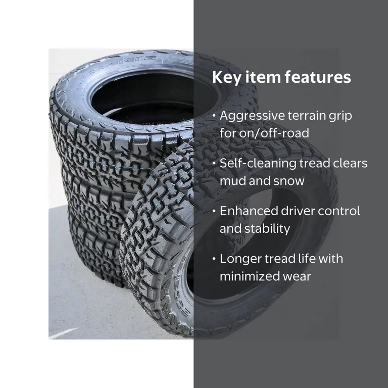 Accelera All Terrain Load D 8 Ply Tires for 2018-23 Chevy Equinox