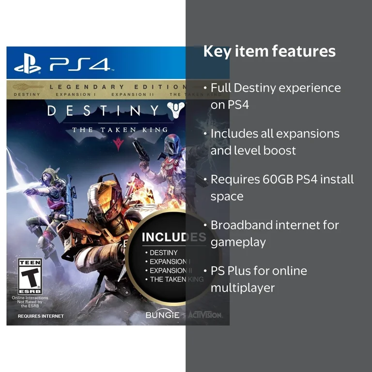 Activision Destiny: The Taken King Legendary Edition Game for