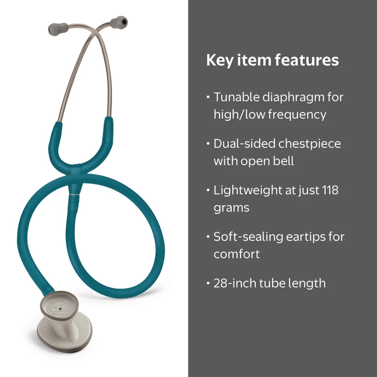3M Littmann Lightweight II S.E Medical Supplies Stethoscope, Dual