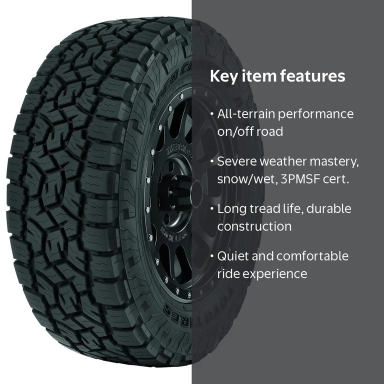 Toyo Tires Open Country A/T III 34X10.50R17 D/8PLY Exceptional
