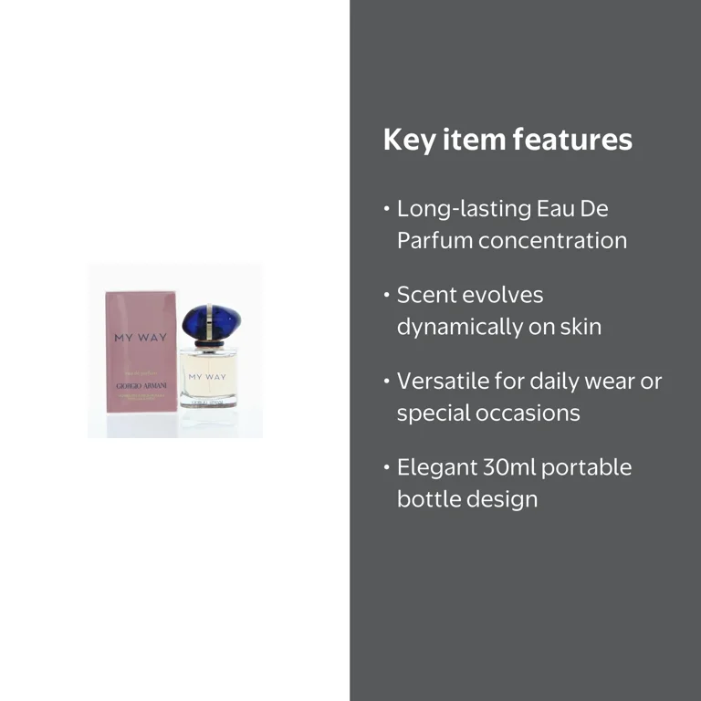 Giorgio Armani, My Way Eau De Parfum, 30ml/1oz, Refillable Spray