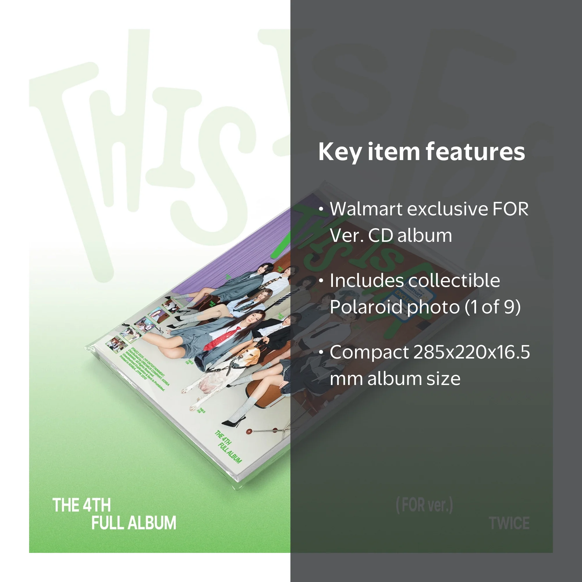 Twice - THIS IS FOR (FOR Ver.) (Walmart Exclusive) - CD - Walmart.com