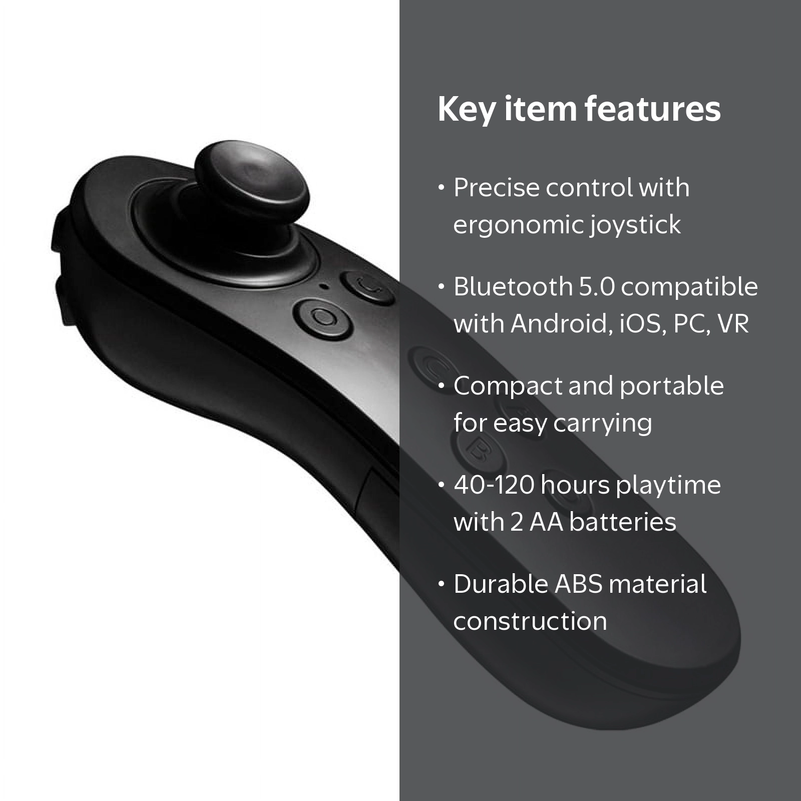 Bluetooth Wireless VR Remote Game Controller Joystick Gamepad
