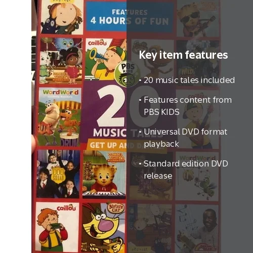 PBS KIDS: 20 Music Tales DVD - Walmart.com