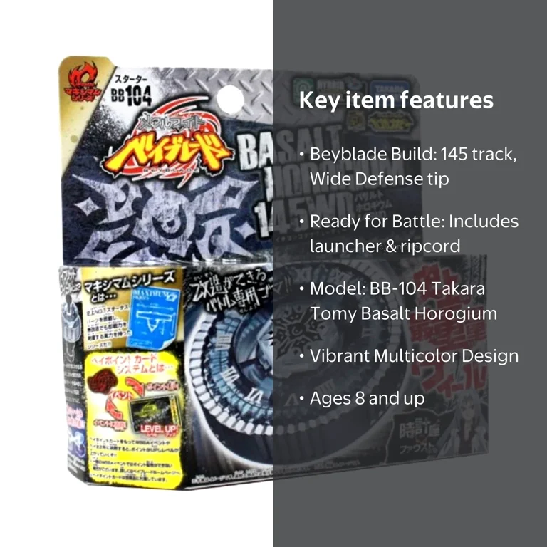 Takara Tomy Twisted Tempo 145WD 4D Beyblade Set, Multicolor