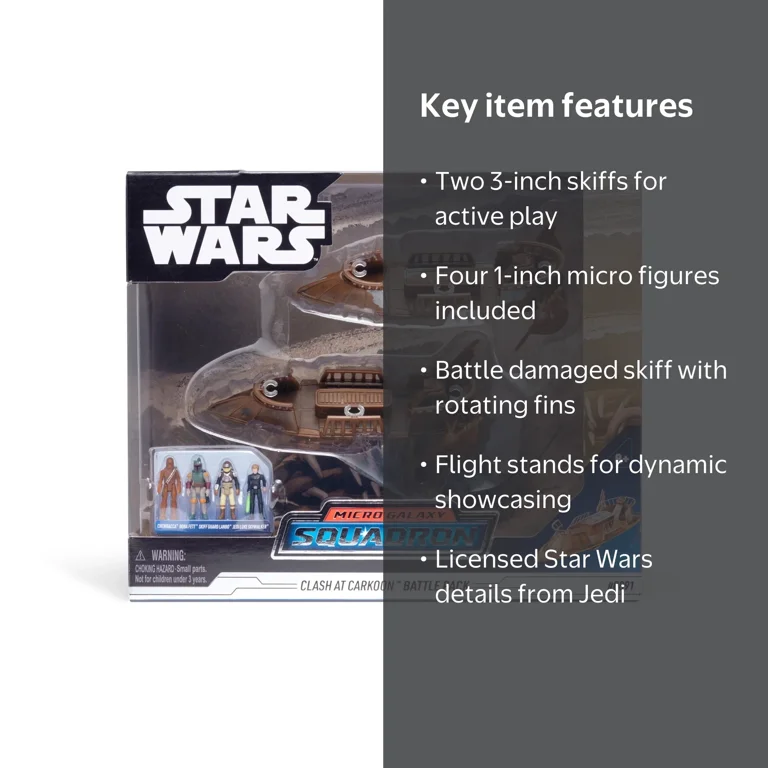 Star Wars Micro Galaxy Squadron Clash at Carkoon Battle Pack - Two
