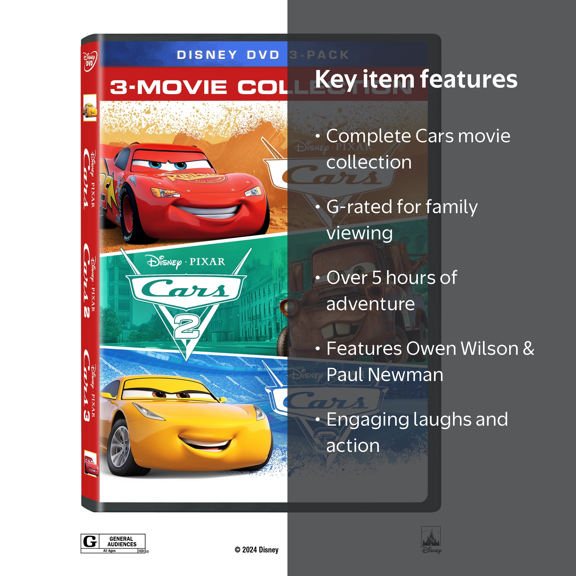 ディズニー カーズ Cars Collection DVD 3作品収録 k2-_9d829efd-02ae-4974-abe4-