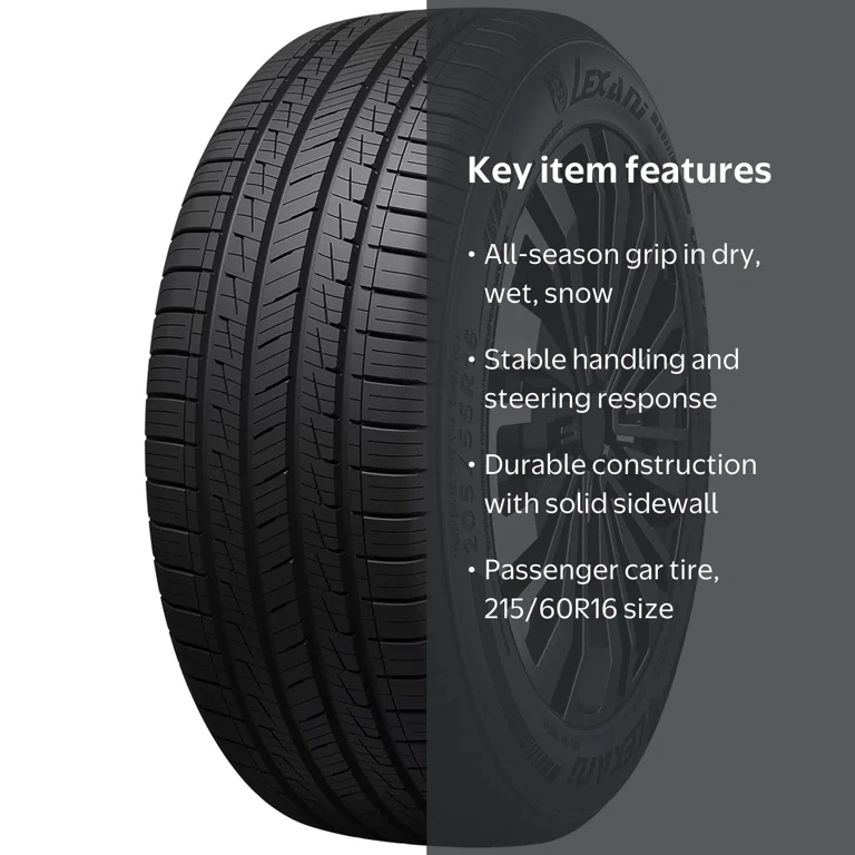 Lexani, Passenger Tire, All Season, 215/60R16, 95V - Walmart.com