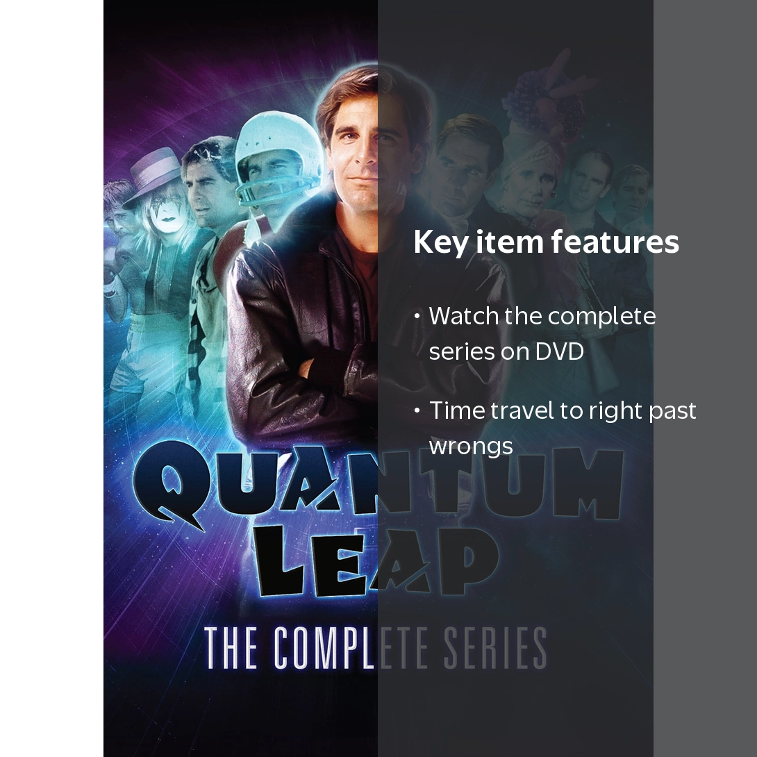 Quantum Leap Complete Series DVD, Time Travel Sci-Fi Collection