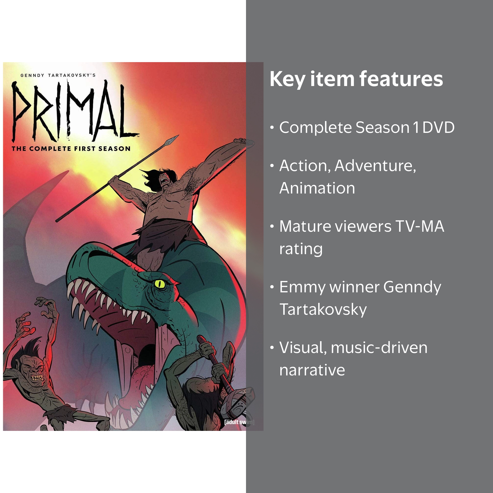 Genndy Tartakovsky's Primal: The Complete First Season [DVD