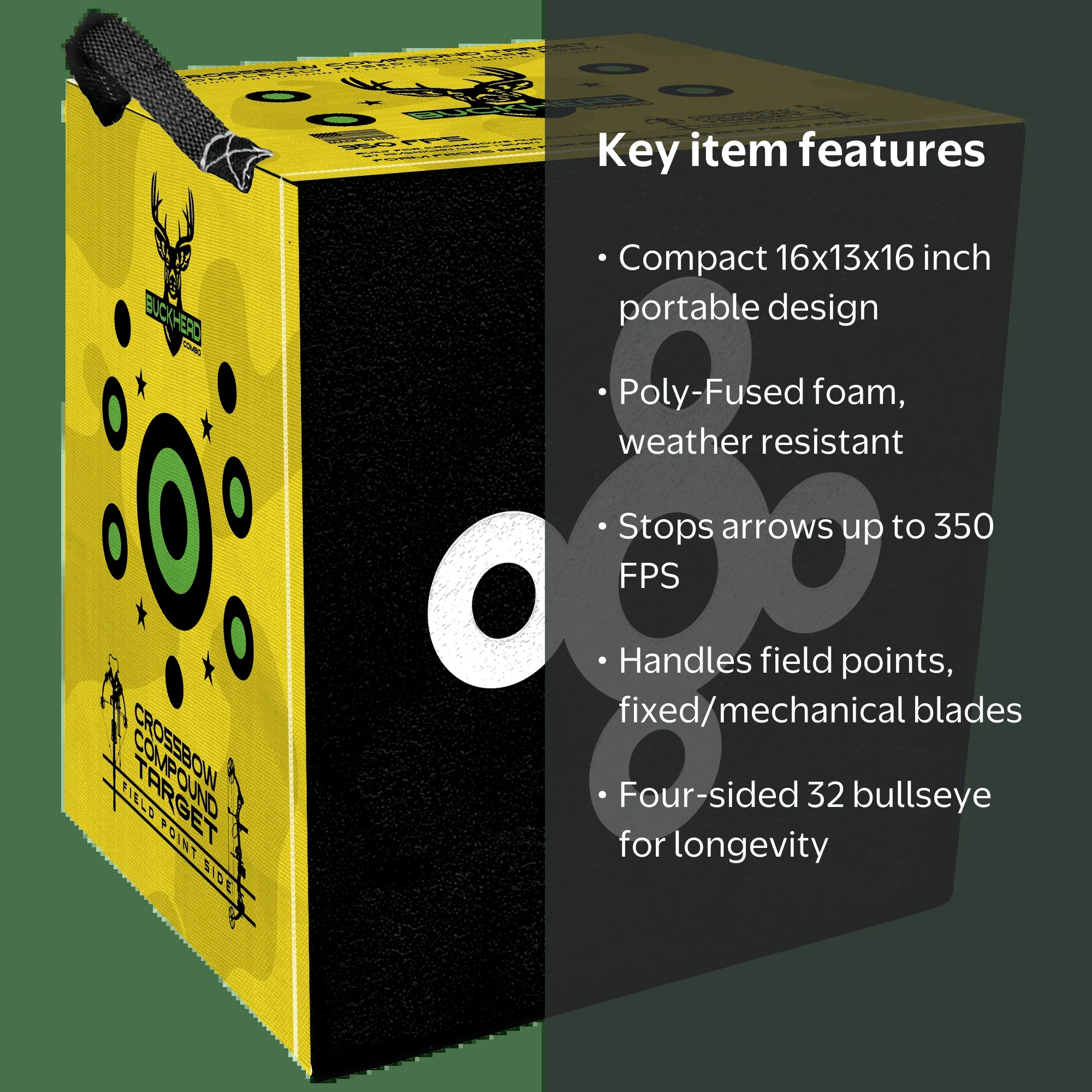 Buckhead Combo Broadhead Field Point Archery Target - Walmart.com