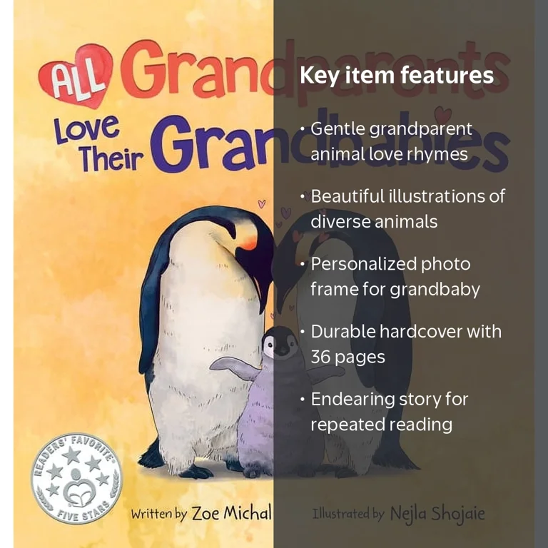 Nejla Shojaie, All Grandparents Love Their Grandbabies, Hardcover