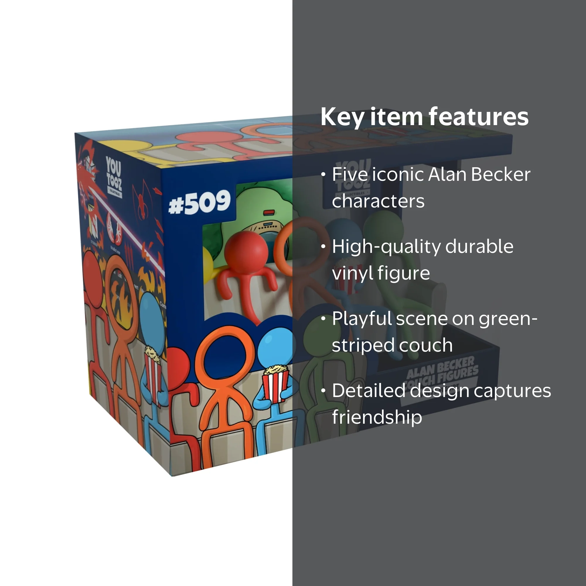 Youtooz: Original Collection - Alan Becker Couch Vinyl Figure