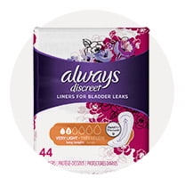 Incontinence liners
