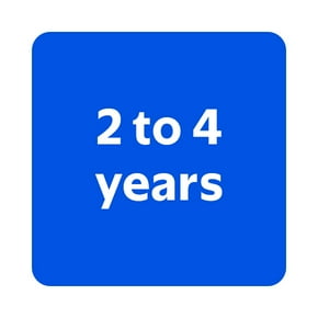 2 to 4 years