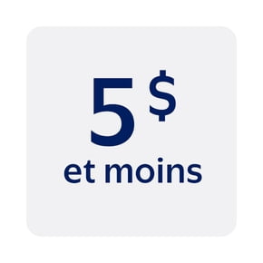 5 $ et moins