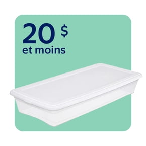 Rangement sous le lit