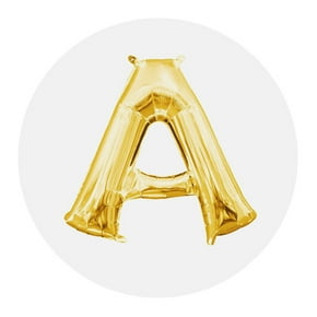 Ballons en forme de lettres