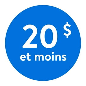 20 $ et moins