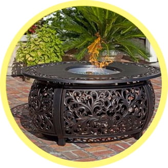 Fire pit tables