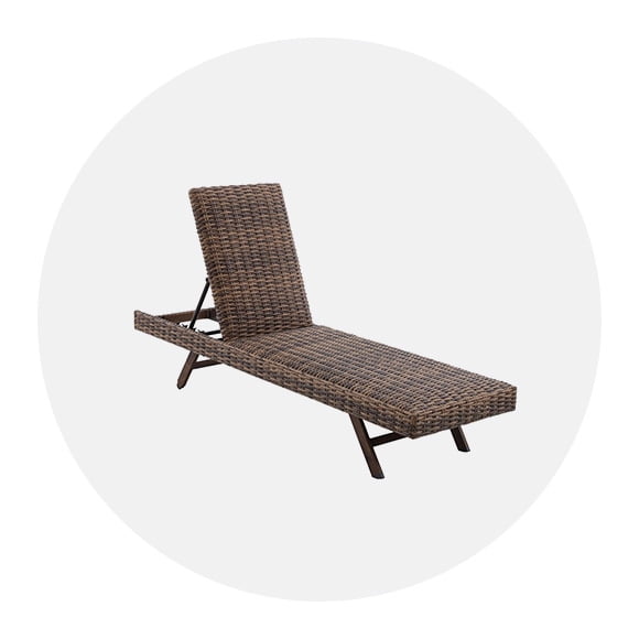 Outdoor chaise lounges