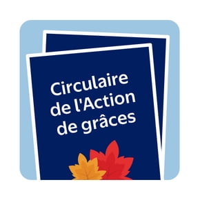 Circulaire Action de grâces