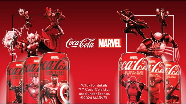 Coca-Cola Marvel 