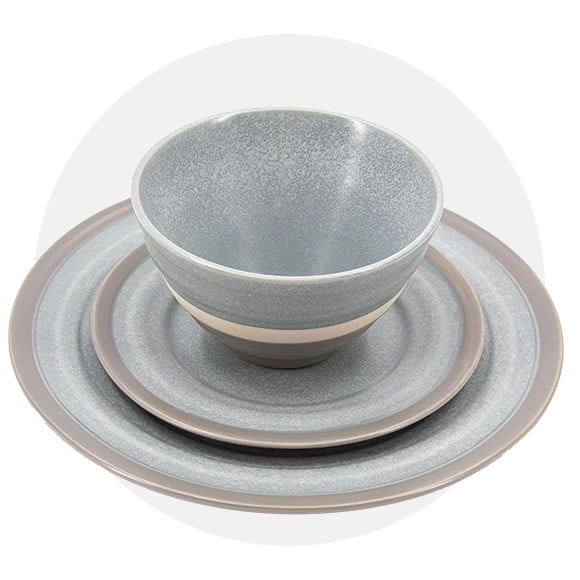 Stoneware dinnerware sets	