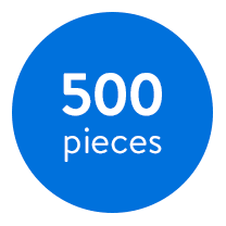 500 pieces