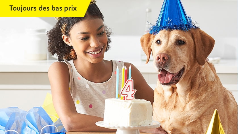 Gâtereies d'anniversaire pour chiens