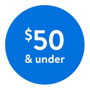 $50 & under