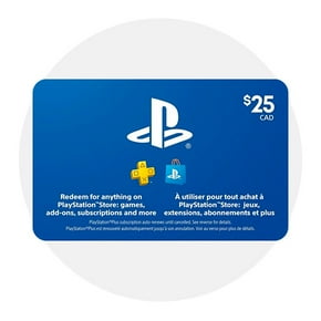 PlayStation gift cards