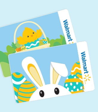 2021 Easter Bunny & Eggs FD100524 Canada Gift Card:  Walmart 