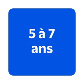 5 à 7 ans