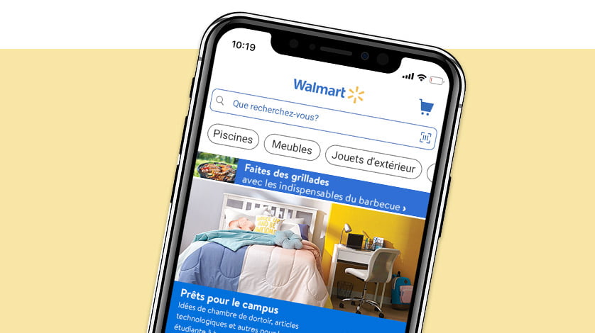 Téléchargez l'application - La façon simple et rapide de magasiner à Walmart.ca. - En savoir plus