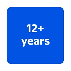 12+ years