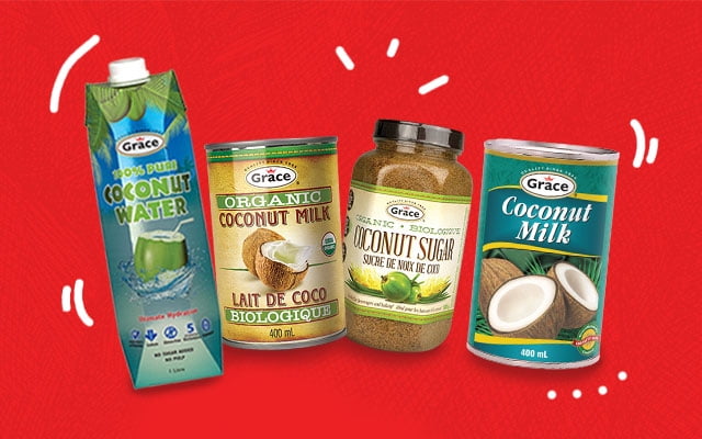 Organic & natural coconut products