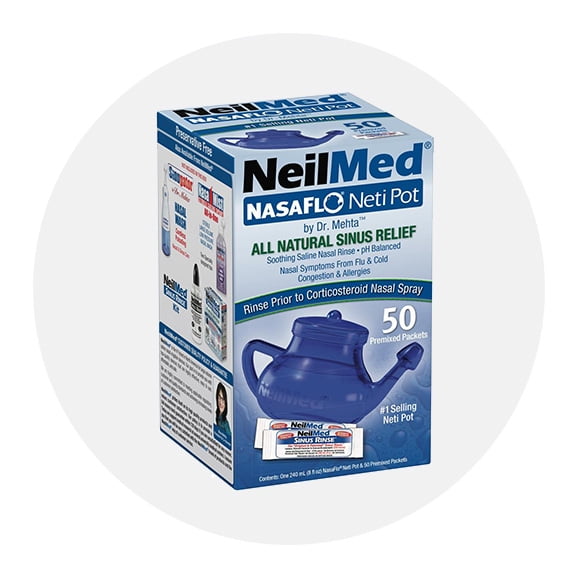 Système de lavage nasal Neti Pot Cleaner Irrigation pour rhinite allergique  Sinus Nasal Rinse de haute qualité