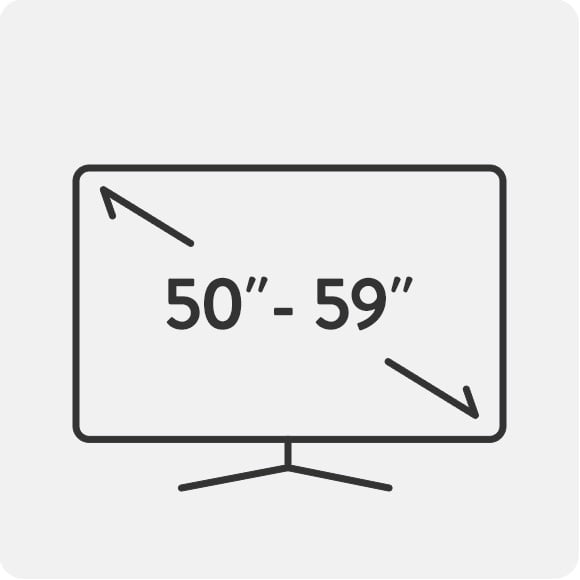 50 to 59 inch