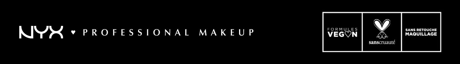 NYX Professional Makeup - Formules Vegan, sanscruauté, Sans Retouche Maquillage