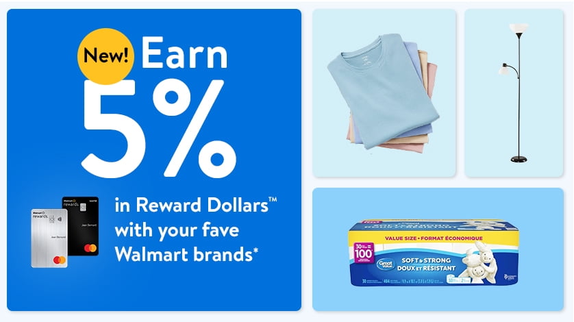Walmart rewards mastercard discount