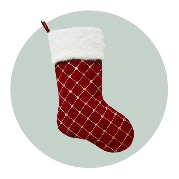 Christmas stockings & holders