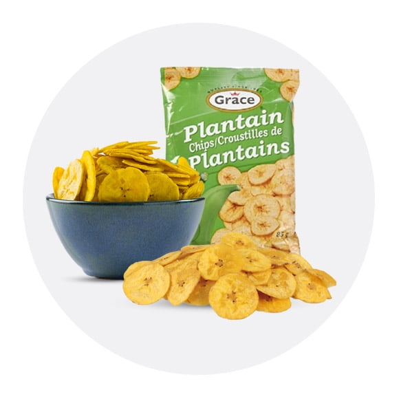 Plantain chips & snacks