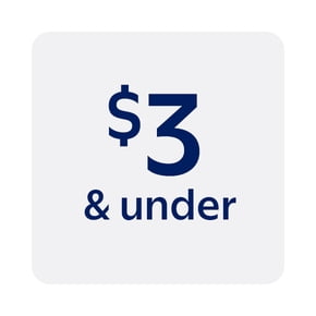$3 & under
