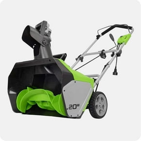 Electric snow blowers