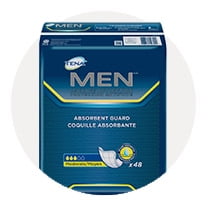 Produits d'incontinence pour hommes